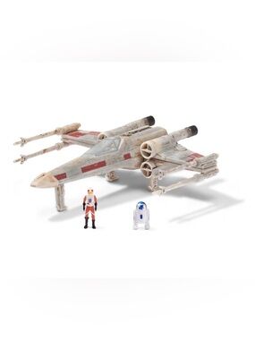 Star Wars 5-Inch X-Wing Starfighter with Luke Skywalker & R2-D2 Micro Figures